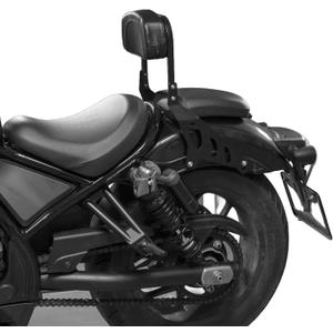 Motorcycle Sissy Bar Backrest for Honda Rebel 1100 CMX1100 CM1100 2021 2022 2023 2024 2025 2026 Detachable Driver Passenger Back Rest Upright Rear Seat Leather