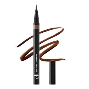e.l.f. H2O Proof Eyeliner Pen, Felt Tip, Waterproof, Long-Lasting, High-Pigmented Liner For Bold Looks, Vegan & Cruelty-Free, Marron