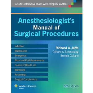 Anesthesiologist's Manual of Surgical Procedures