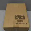 1 Gallon Square Glass Pitcher with Lid and Spout, Borosilicate Glass Carafe for Hot/Cold Drink, Water Pitchers with Handle for Fridge, Extra Large Jug for Iced Tea, Coffee, Juice, Beverage