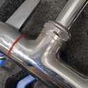 Akwadu Commercial Faucet with Sprayer 25" Height 8" Adjustable Center 10" Swing Spout,Brass Constructed Wall Mount Kitchen Sink Faucet with Pull Down Pre-Rinse Sprayer for 1/2/3 Compartment Sink