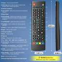 Universal-TV-Remote-Control for Samsung, LG, Hisense, TCL, Sony, Vizio, Onn, Toshiba, Philips and More DVD, Blu ray Player, Soundbar Devices
