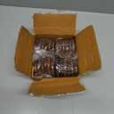 24 Pcs Curtain Rings with Clips Wooden, 2.5 inch for 1-1.5 inch Rod, Window Shower Curtain Hooks, Wood Curtain Rod Wood Curtain Rings with eyelet, Drapery Rings, (24, 1.75 INCH INNER DIA)