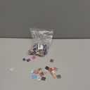 DIYDEC 300pcs Mini Books Miniatures Dollhouse Books for Anxiety Bookshelf Tiny Plastic Books for Dollhouse Decor Accessories DIY Crafting Library Bookshelf Fillers