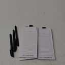 3 Pcs 150 Sheets Grocery List Magnetic Notepads for Fridge and 3 Pens Set 3. 5 x 7. 5 Inch 3 Design to Do List Magnet Pad for Refrigerator Shopping Fun Memo Notepad with Pen Holder for Grocery Task