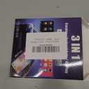 Screen Mirroring Adapter, 2026 Upgrade 3 in 1 Wireless Carplay Mirror Link Adapter for Cars with Built-in Wired Carplay Plug, Compatible with iPhone Phone/Airplay/Android Auto(for iPhone,1pc)