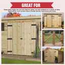 Heavy Duty Gate Hinges, 270 Adjustable Fold-Flat Hinges for Wooden Fence, Barn Door, Shed & Outdoor Gates(2, Black)