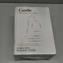 Candle Warmer Lamp with Timer and Dimmer, Electric Wax Warmers for Scented Candles with 5 Brightness Settings, Anti-Glare Lamp with Adjustable Height, Home Decor, Gift for Christmas, Birthday (Champagne)