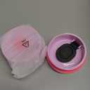 BOSORIO 2 Pack Replacement Lids Compatible with Owala SmoothSip Slider 12oz 20oz 24oz Coffee Tumbler, Top Cover Cap for Coffee Cup, Leakproof Lids Accessories for Travel Mugs (Pink)