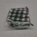 Picnic Table Covers with Bench Covers Set Elastic Fitted Tablecloth 6 FT for Outdoor Camping 3 piece (Black and White)