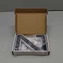 ISUNMEA 6.7 Inch Solar Lighted House Numbers for Outside, Light Up Waterproof LED Address Signs for Houses, Backlit Illuminated Exterior Modern House Numbers Light (2-Black, 6.7IN)