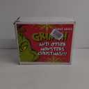 Gemmy 111796 Pre-lit Grinch and Max On Sled Scene Inflatable, Green/Red/Multicolor