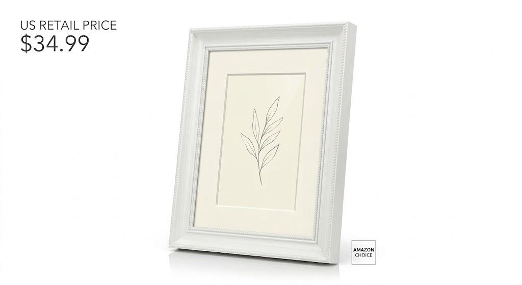 Framed  Canvas Wall Art, Vintage Brown Horse pink flower Pictures Wall Decor, Rustic Farmhouse Animal Paintings Prints for Living Room Bedroom bathroom washroom Office Dorm 16x24In