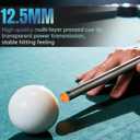 Carbon Fiber Pool Cue Stick 58" Professional Pool Sticks for Adults Full Carbon Technology Low Deflection Pool Cue Billiard Cues with 12.5mm Tip