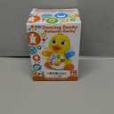 Musical Flapping Yellow Duck Interactive Action Educational Learning Walking Light Up Dancing Toy for 1 Year Old Baby Toddler Infant