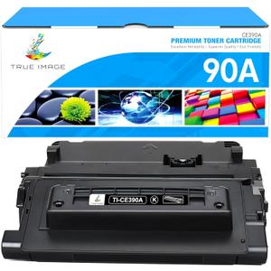 CE390A 90A Black Toner Cartridge Replacement for HP 90A CE390A 90X CE390X for Enterprise 600 M602 M601 M4555 M602dn M602n M602x M603dn M603n M4555f M4555h Printer (Black, 1-Pack)