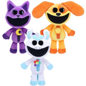 Poppy Playtime - Smiling Critters Collectible Plush 3-Pack (8" Tall, Series 1)
