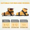 US:E (Sturdy Version) Spike Shoes for Epoxy Flooring Coating (99% Pre-installed) 13 1-Inch Spikes & 2 VeIcro Strap (Non-Slip, Supports Up to 200 Pounds) Fits Men's and Women's Shoes in US Size 6 to 12