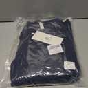 Women's Two Piece Outfits Lounge Sets Long Sleeve Ruched Top & Wide Leg High Waist Pants with pockets (Blue, XL)