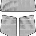 Windshield Sunshade and Front Side Window Sun Shades (2Pcs) for Volvo VN/VNL 2002-2025, VNR/VAH/VNX 2020-2025 - AstraGuard