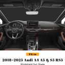 Car Windshield Sun Shade for Audi 2018-2026 A4 A5 & S5 RS5 Accessories (OEM Design) Reflective Foldable Heat Insulation Sunshade for Ultimate Protection