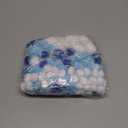 Knitgrip 150 Pcs Large Glitter Tinsel Pom Poms 2.5" 2" 1.4" 1" Christmas Pompom Balls Jumbo Glitter Balls for DIY Craft Making Christmas Decorations(Gold, Green, Purple)