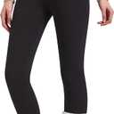 Hixiaohe Women's Casual Sherpa Fleece Lined Warm Leggings Thicken Heavy Jogger Pants (Large, Ink Black)