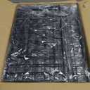 4-Tier Stackable Closet Organizers and Storage Shelves, Clothes Shelf Organizer Basket Bins, Foldable Sweater Storage for Closet Organizer System, Black (Patent Pending) (15.7"W x 11.8"D x 34.6"H)