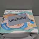 Dog Nail Scratch Board:Stress-Free Nail Trimming for Dogs, Non-Slip Scratch Mat, Includes 5 Sandpaper Replacements for Healthy Nails (Light Orange)