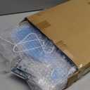 LANSCOERY RGB Lighted Acrylic Display Case  5 Tier White Showcase with Color Changing LED, Dustproof Organizer Box for Funko Pop, Mini Figures, Collectibles, 11.8x11x11.8inch