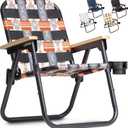 GoSports WOVN Beach Backpack Chair  - Premium Folding Camping Chair (Mesa)