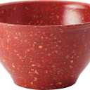 Rachael Ray Accessories Kitchen Pantryware Multi Purpose/Salad Serveware/Melamine Garbage Bowl, 10.2 x 10.2 x 7 inches, Red, 4 quarts