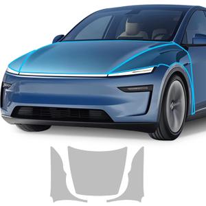 2025 2026 Tesla Model Y Juniper TPU PPF Paint Protective Film Custom Fit Anti Scratch Self Healing Shield Guard Tesla Finishing Accessories for Entire Hood and Full Fenders