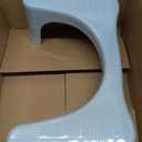 Squatty Potty The Original Bathroom Toilet Stool, Curve Lightweight with Sleek and Modern Design, Gray, 7"