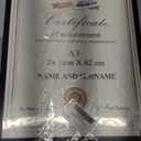 Giftgarden A3 Picture Frame Black, 11.7x16.5 Inch Thin Photo Frame for Wall Tabletop Display, Single