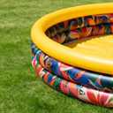 Kids Inflatable Swimming Pool 61", ASTM Certified Splash Pool for Children 3+, Outdoor Water Play Pool with Drain Plug for Summer Fun