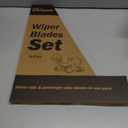 OEM Quality Windshield Wiper Blades, 18 and 18 DSV Standard Car Wiper Blades With Universal U/J Hook Only, Automotive Replacement Wiper Blades for my Car, Water Repellency Wiper Blade, Pack of 2