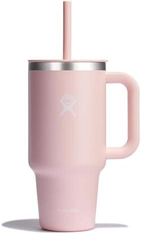 Hydro Flask 32 Oz Travel Tumbler with Handle, Lid - Insulated Stainless Steel in Trillium