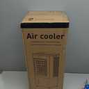 Portable Air Conditioners, 8L Evaporative Air Cooler with Remote and LED Display, 60W Energy-Efficient, 3 Speeds & 4 Modes, 12H Timer, 120Oscillation, Portable AC Units for Rooms Bedroom Home Office