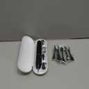 kingheroes Electric Toothbrush Set, Comes with 8 Brush Heads & Travel Case,4 Modes with 2 Minutes Built in Smart Timer, One Charge for 60 Days, 42000 VPM Motor (Black)