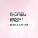 Redken Volume Injection Shampoo For Fine Hair - Adds Lift & Body, Volumizing & Detangling Without Weighing Down, Paraben Free