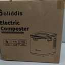 4.2L Electric Composter for Indoor Kitchen, Smart Food Waste Recycler, Turns Garbage to Compost in 4-6 Hours, Odorless Countertop Disposal with 900ML Carbon Filter & Self-Cleaning