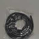 CrocSee 10ft - 1/2 inch Braided Cable Management Sleeve Cord Protector - Self-Wrapping Split Wire Loom for TV/Computer/Home Theater/Engine Bay - Black