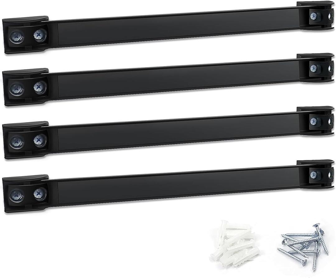 DGSL Magnetic Tool Holder Strip 4 Pack, 12 In Heavy Duty Tool Organizer Magnetic Strip, Tool Magnet Bar For Garage Tool Organization