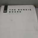 Meliusly Low Profile Bunkie Board King Size (76x80) - Non-Slip Breathable Bed Support Board for Slatted Bed Frame, Anti-Sag Under Bed Support, Noise Minimizing Moisture Resistant Bed Board