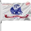 US Army Flag 2x3 Outdoor Double Sided- Heavy Duty United States Army Military Flags -American White 1775 Army Flags Banner with 2 Brass Grommets 4 Rows Stitched