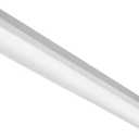 Lithonia Lighting 4 Foot LED Light Fixture, Low-Profile LED Wraparound Flush Mount Ceiling Light, 3500K Neutral White, 120V, 48-Inch (FMLWL 48 835)