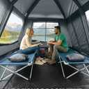 Abahub 10 Person Tent for Camping, Family Cabin Tents with 2 Rooms and 2 Doors, Large Tent with Rainfly, Porch, 4 Windows, 14ft x 10ft x 81in