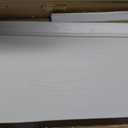 Wire Rack Covers for Shelves, 36*12 PVC inch Wires Shelf Cover, Shelfs Covers for Wire Shelving, Easy to cut Install Wires Shelf 0.31-inch Thick Moisture Durable Shelfs Liner for Kitchen, Pantry White, 36W x 12D
