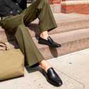 Bruno Marc Men's Classic Penny Loafers Leather Dress Shoes Comfort Lightweight Slip-on Shoe,Size 10,Black,SBLS26003M